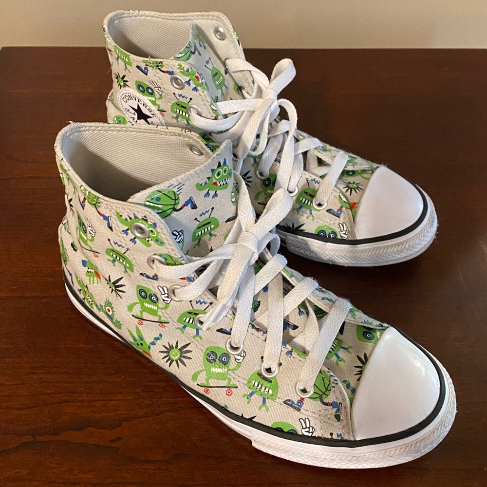 Converse Chuck Taylor All Star Hi Sneaker Creature Feature Monsters and Robots